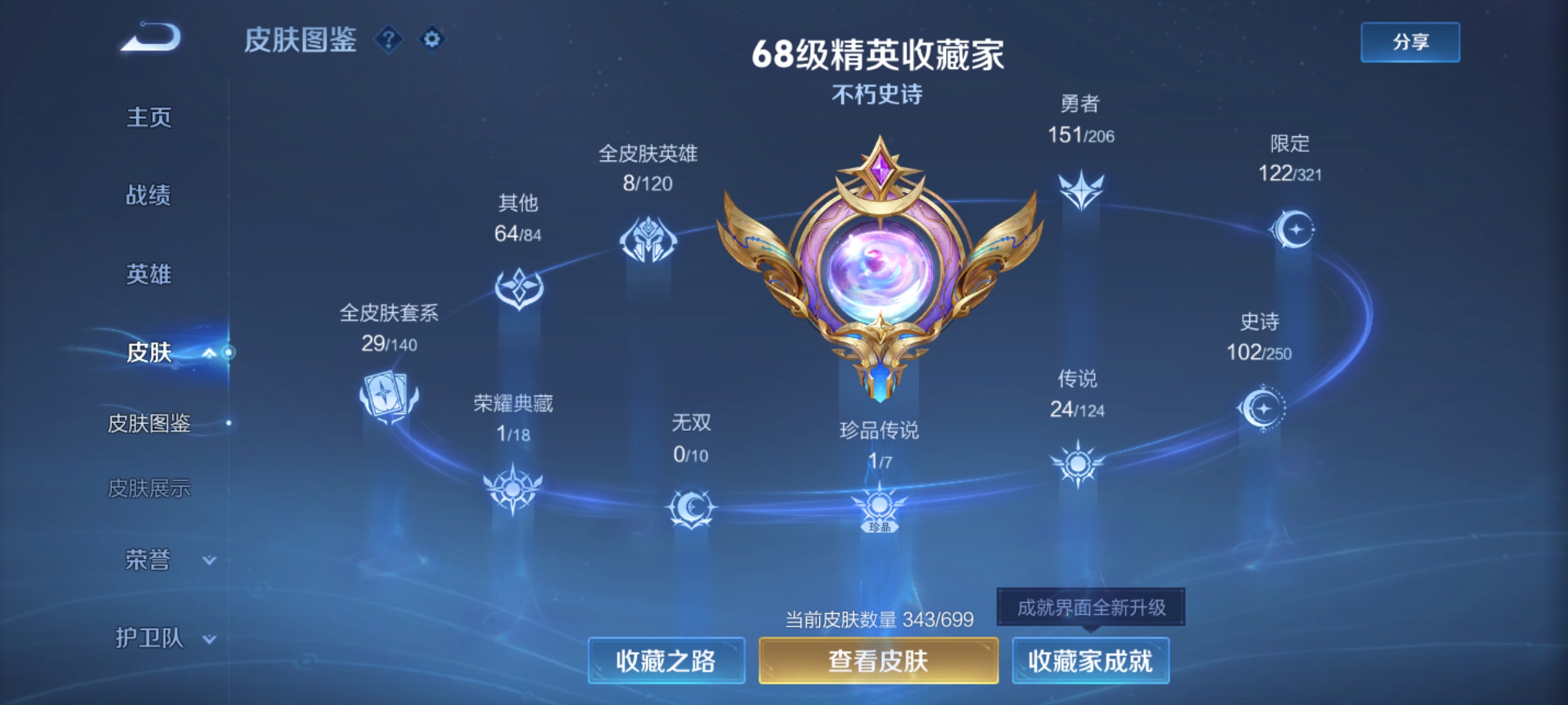 WZKG3114296王者荣耀账号详情图6 WZKG3114296王者荣耀账号详情图6