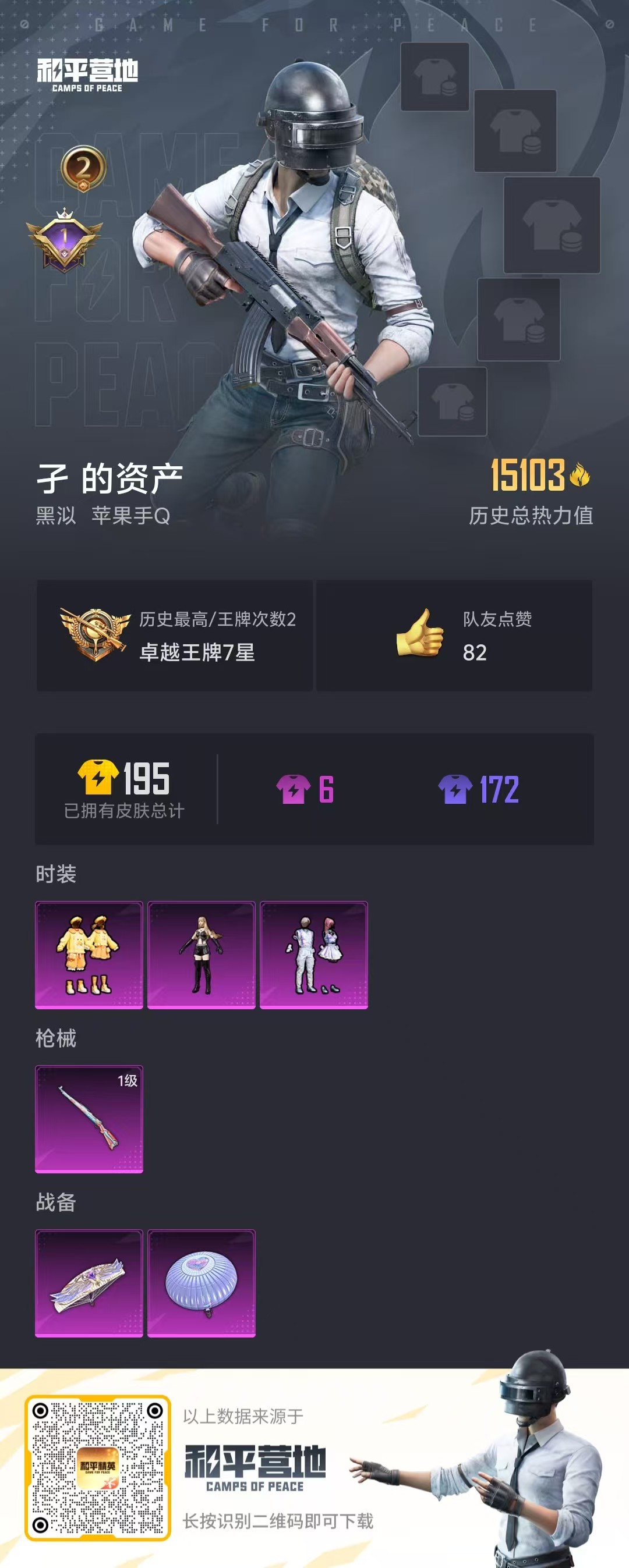 HPKG3188980和平精英账号详情图2 HPKG3188980和平精英账号详情图2