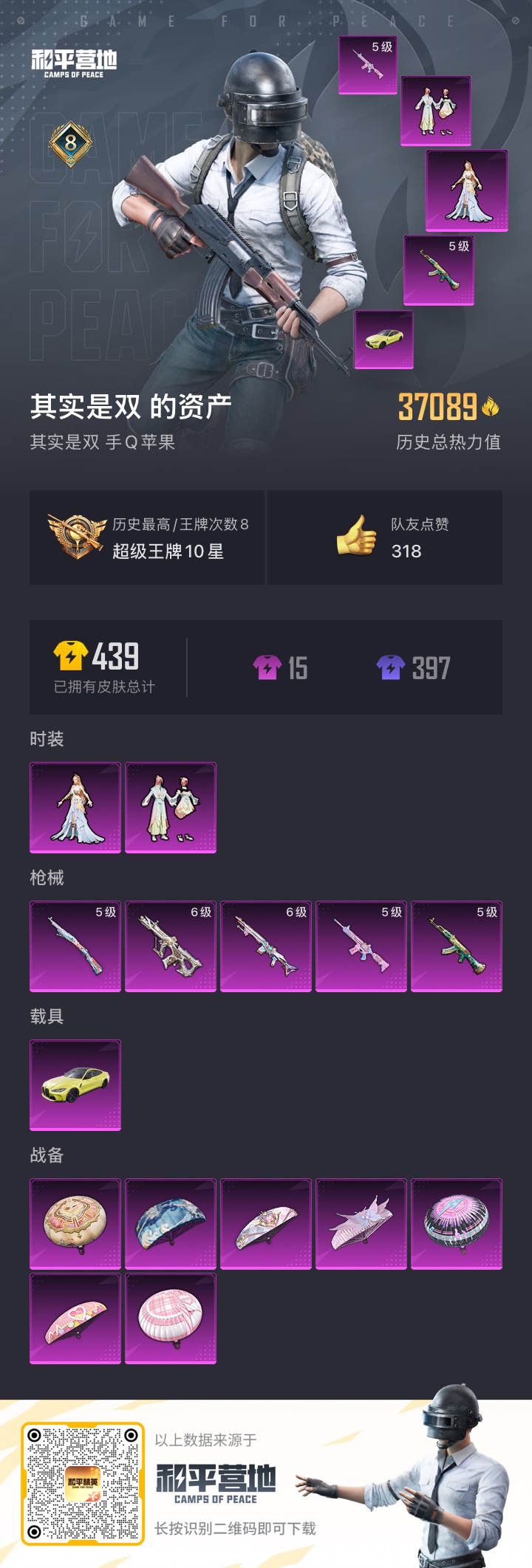 HPKG3194211和平精英账号详情图5 HPKG3194211和平精英账号详情图5