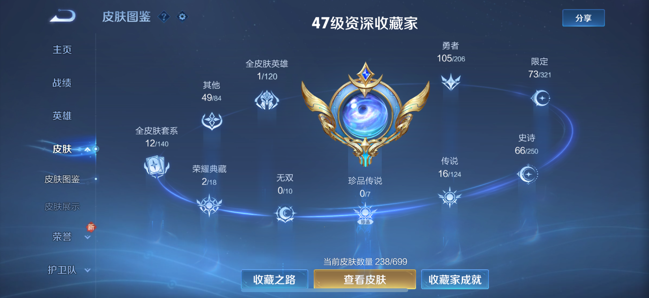 WZQM3153893王者荣耀账号详情图4 WZQM3153893王者荣耀账号详情图4