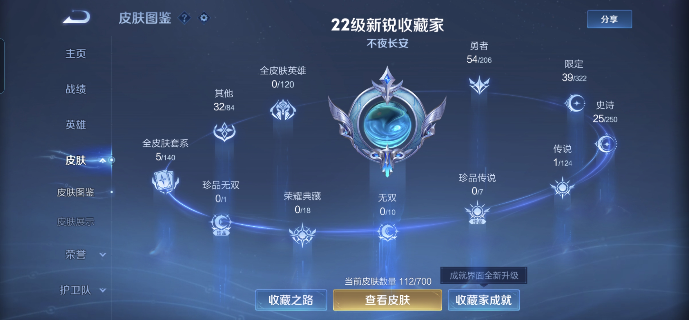 WZKG3145870王者荣耀账号详情图4 WZKG3145870王者荣耀账号详情图4