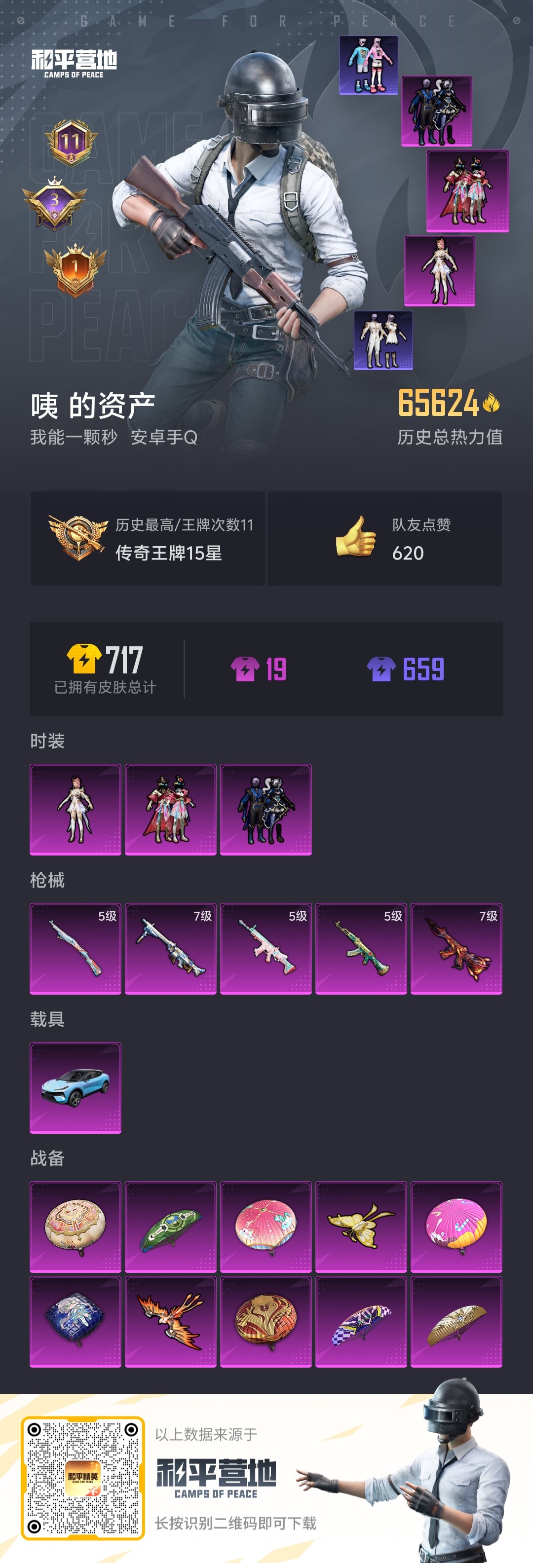 HPKG3239735和平精英账号详情图2 HPKG3239735和平精英账号详情图2