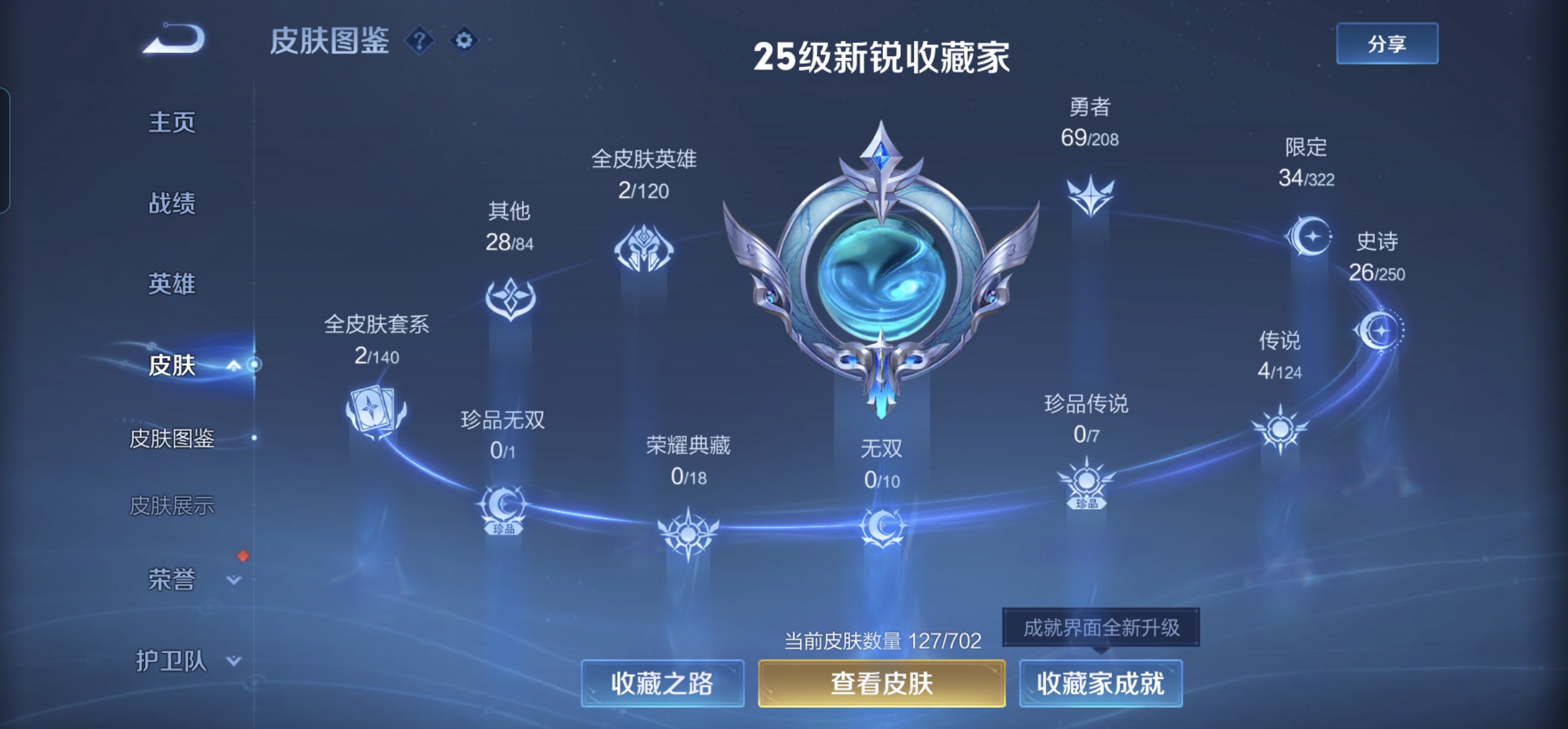 WZKG3157738王者荣耀账号详情图4 WZKG3157738王者荣耀账号详情图4
