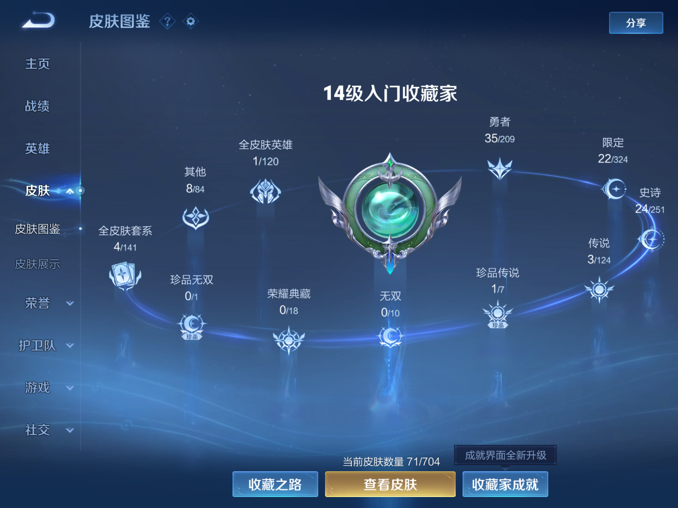 WZKG3160596王者荣耀账号详情图4