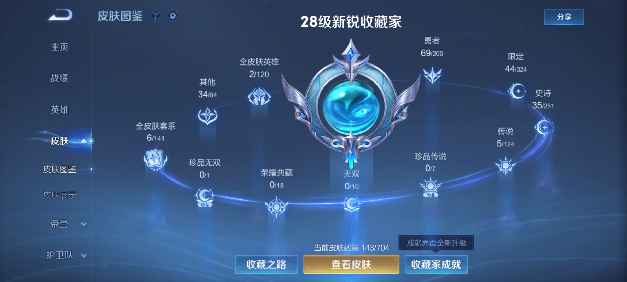 WZKG3161220王者荣耀账号详情图6 WZKG3161220王者荣耀账号详情图6