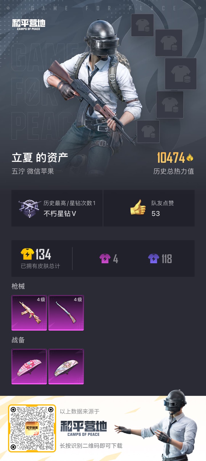 HPKG3261657和平精英账号详情图2 HPKG3261657和平精英账号详情图2