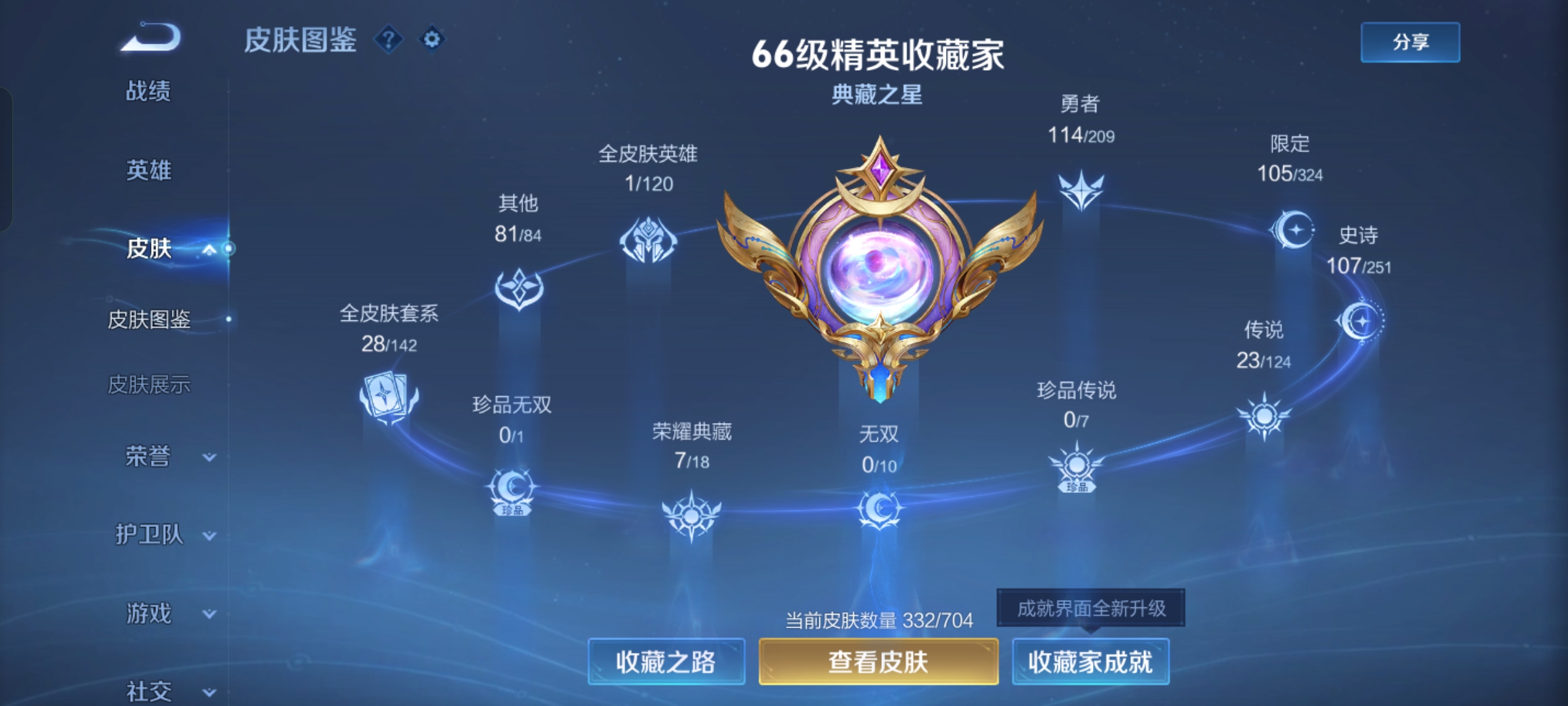 WZKG3166209王者荣耀账号详情图4