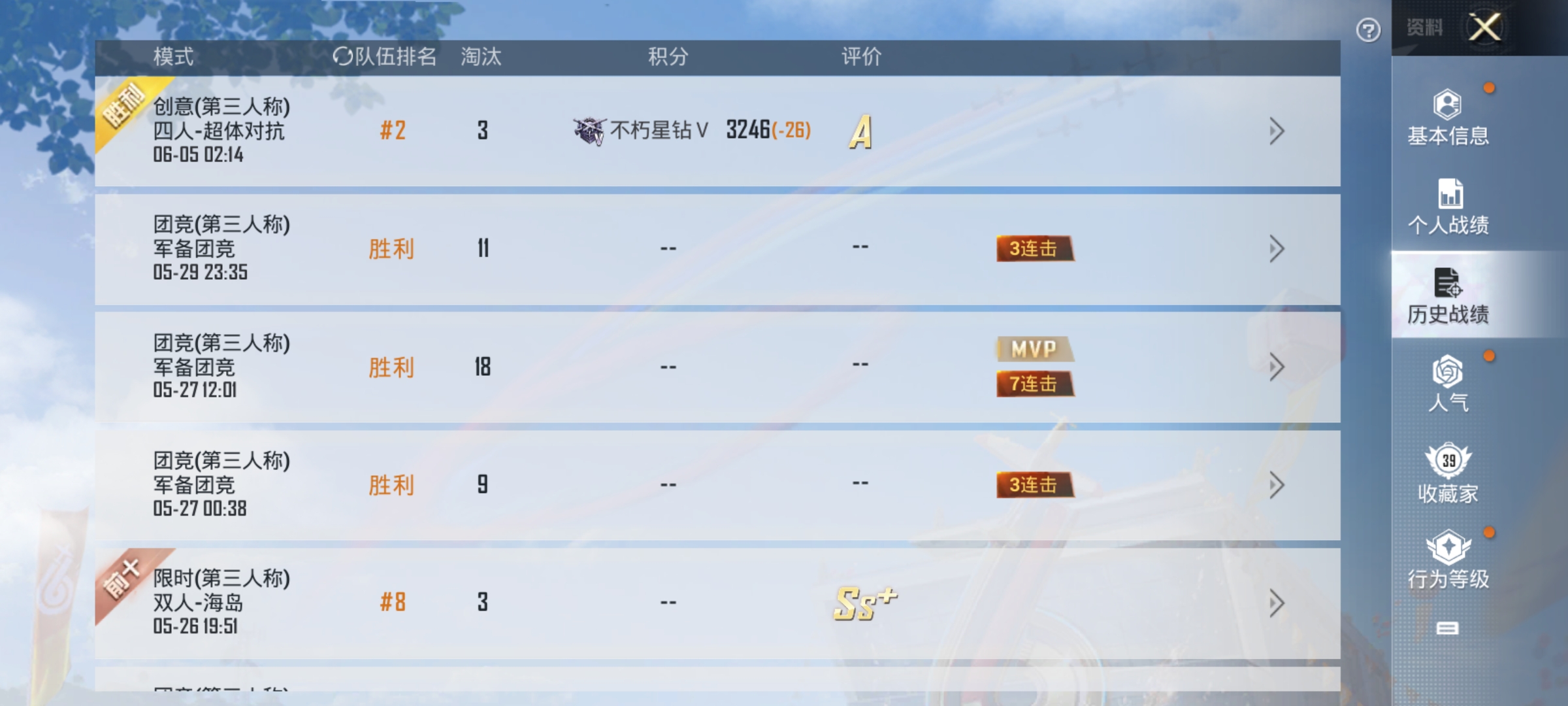 HPKG3265974和平精英账号详情图4 HPKG3265974和平精英账号详情图4
