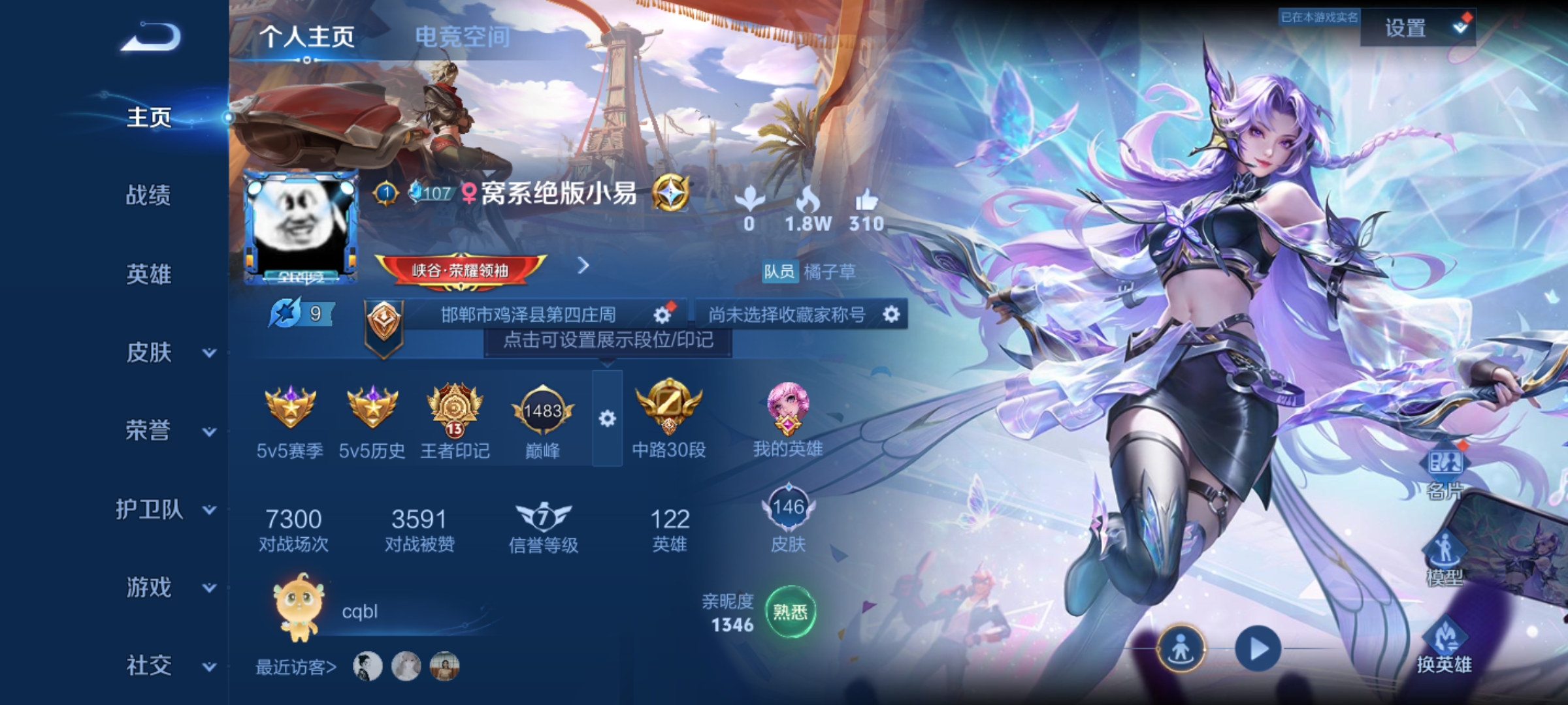 WZKG3178201王者荣耀账号详情图3 WZKG3178201王者荣耀账号详情图3