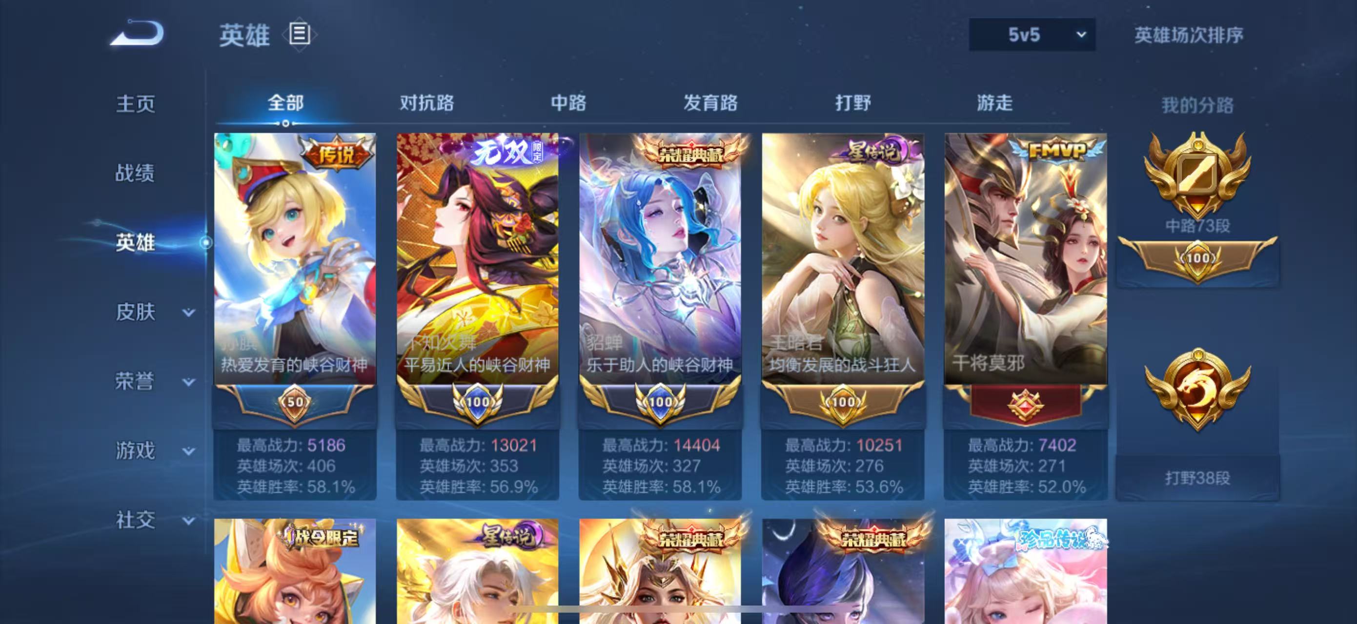 WZKG3192206王者荣耀账号详情图3