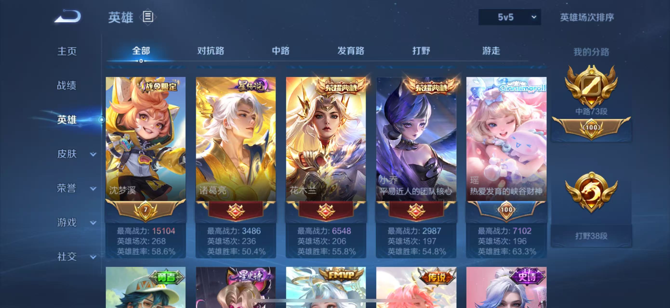 WZKG3192206王者荣耀账号详情图4
