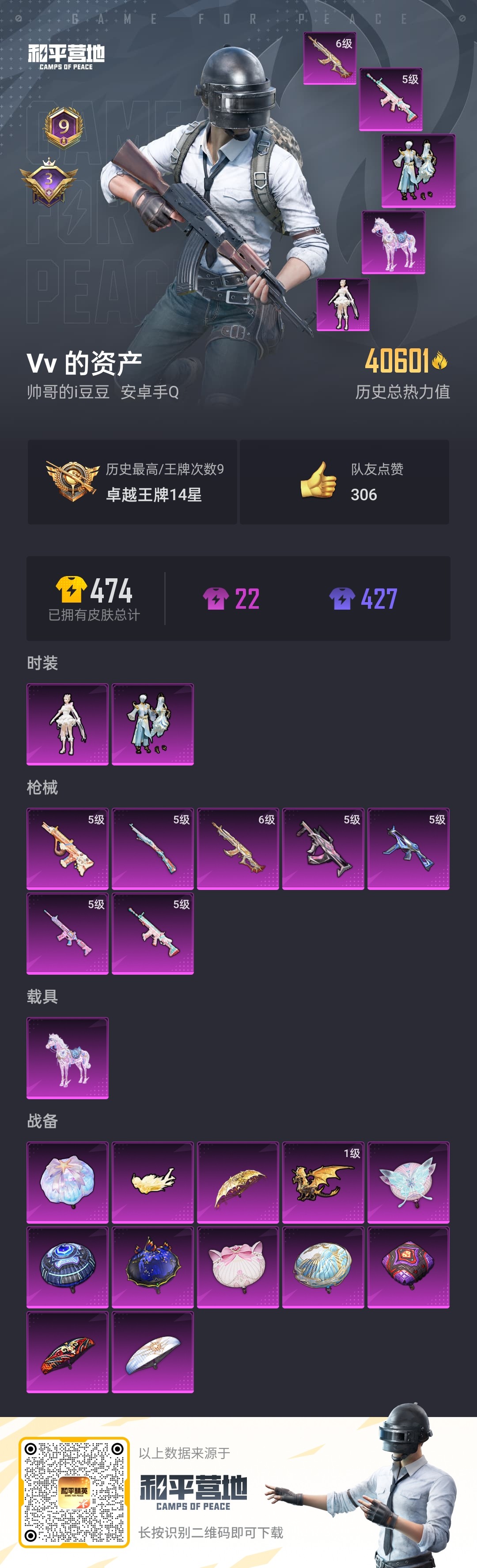 HPKG3275375和平精英账号详情图2