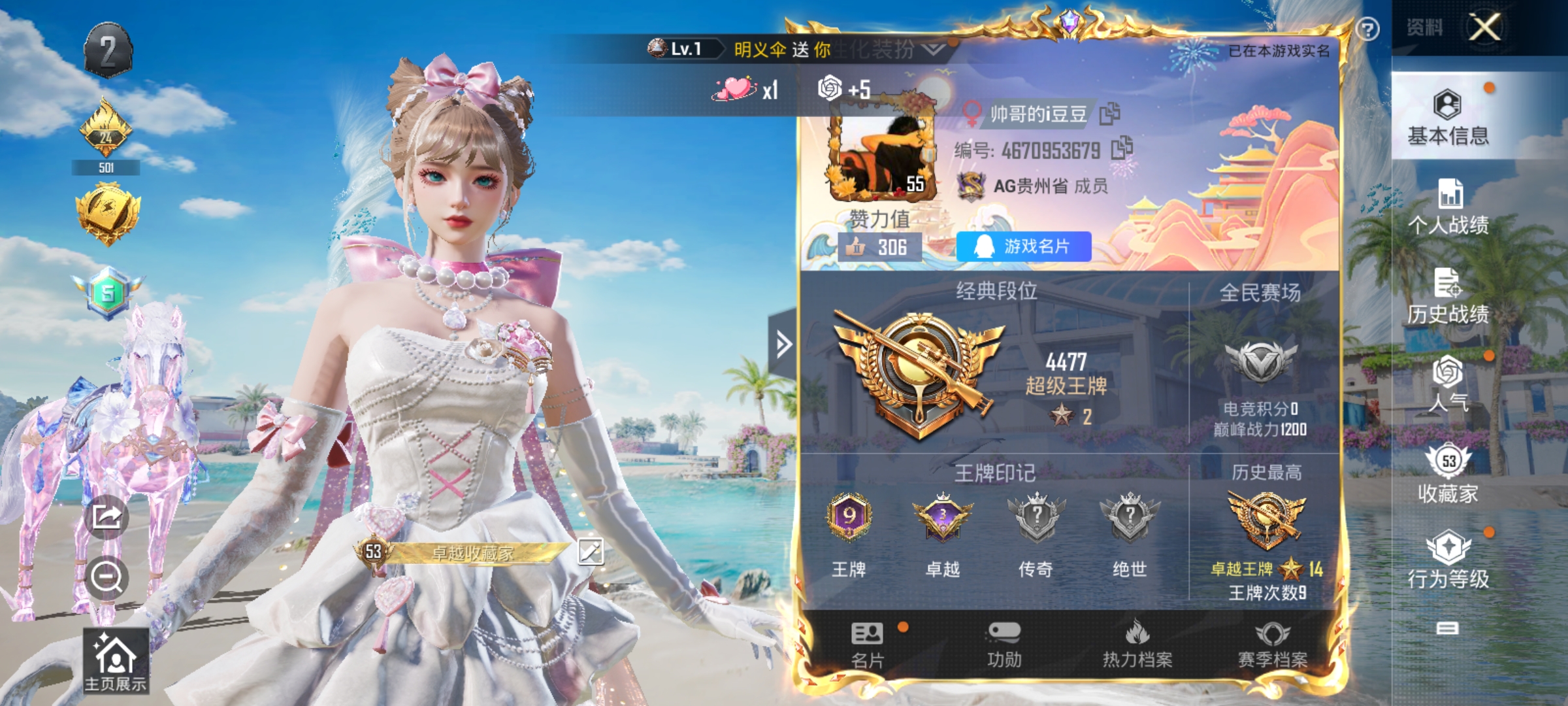 HPKG3275375和平精英账号详情图3