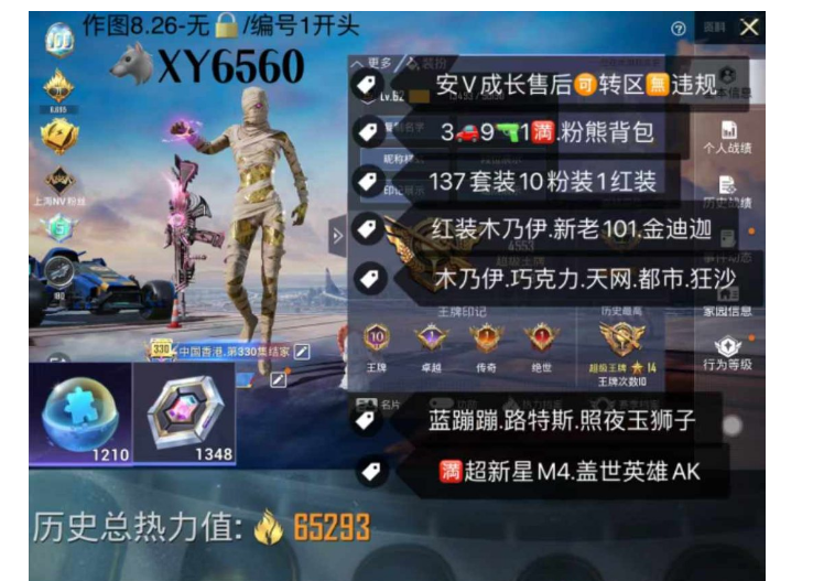 实名: 不可修改 亮点: 【XY6560】...