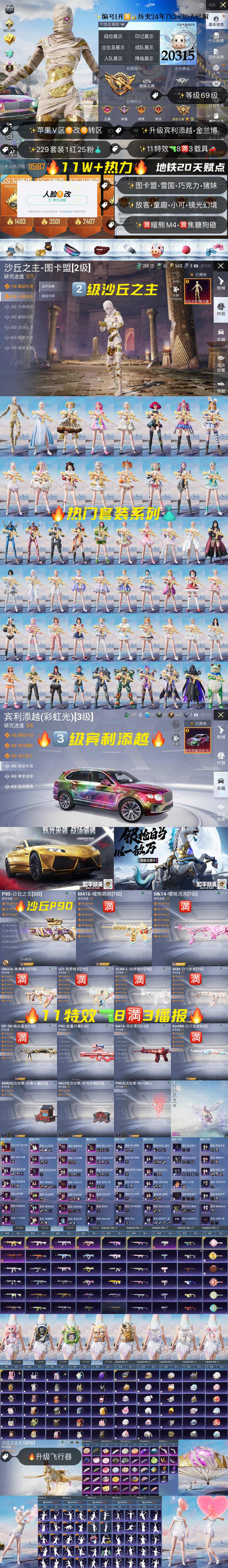 HPKG3162286和平精英账号详情图2