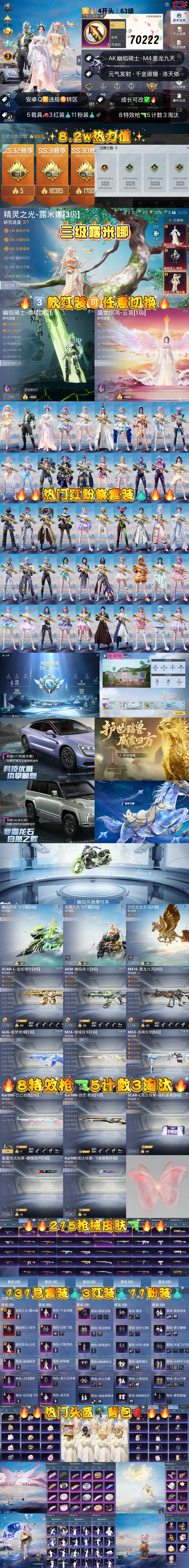 HPKG3172900和平精英账号详情图2