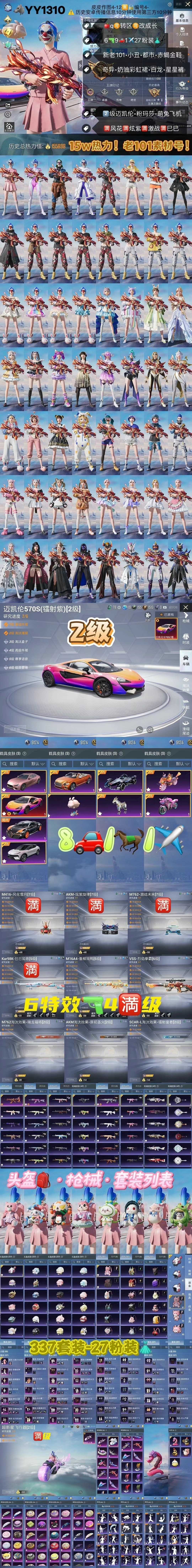 HPKG3183967和平精英账号详情图2 HPKG3183967和平精英账号详情图2