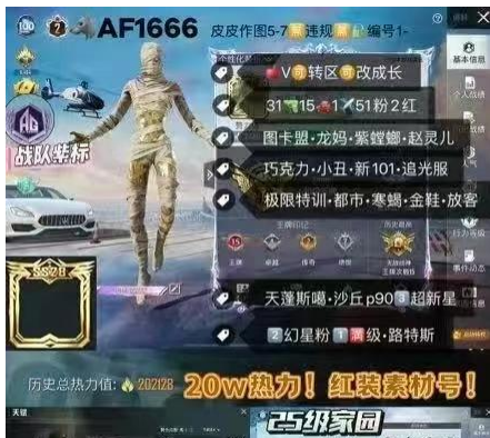 和平精英账号苹果微信【AF1666】  ‼ 苹果V可改成长1框 地铁满天赋 2级图卡盟 龙妈 紫螳螂 赵灵儿 巧克力 小丑 新101 追光服 极限 都市 寒蝎 金鞋 放客 小狐 胖达 2幻星粉1满级 路特斯 红