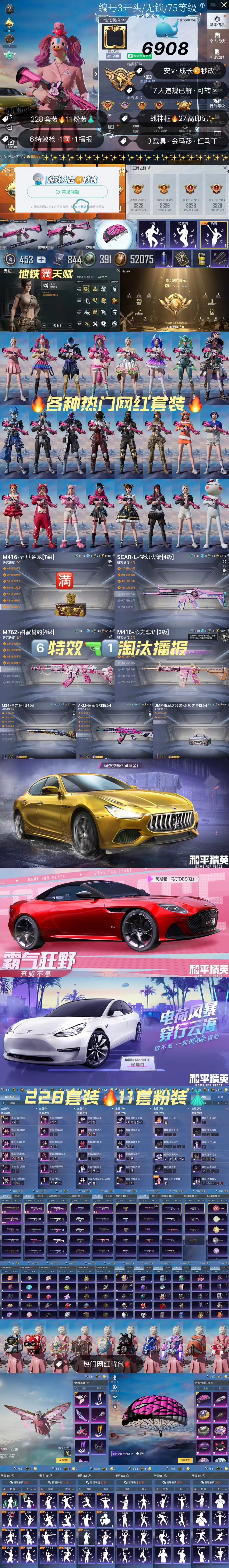 HPKG3219669和平精英账号详情图2 HPKG3219669和平精英账号详情图2