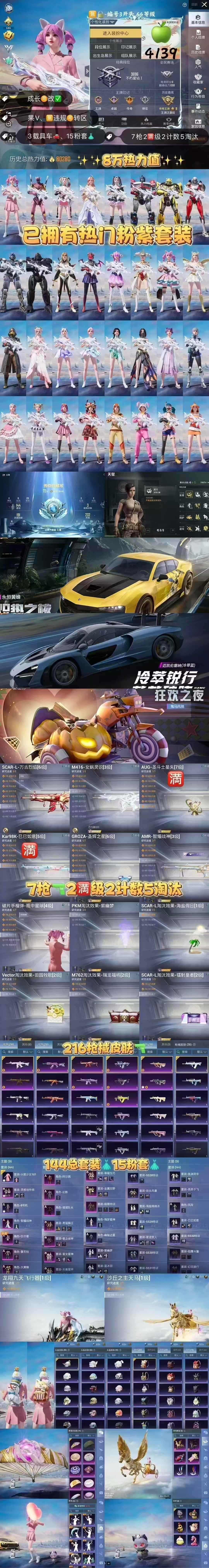 HPKG3228779和平精英账号详情图2 HPKG3228779和平精英账号详情图2