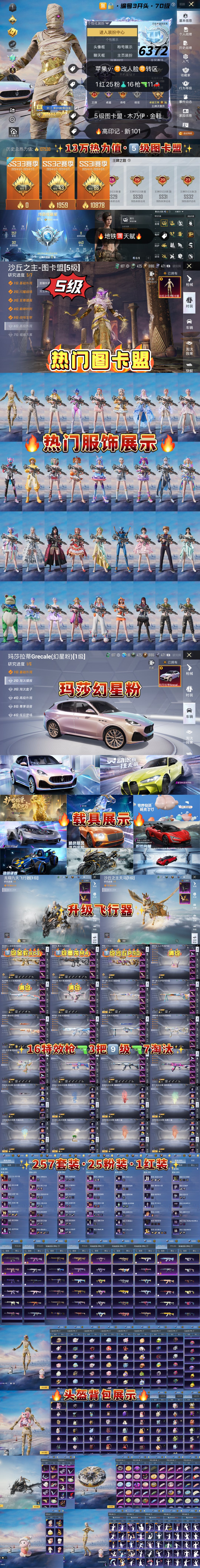 HPKG3228752和平精英账号详情图2 HPKG3228752和平精英账号详情图2