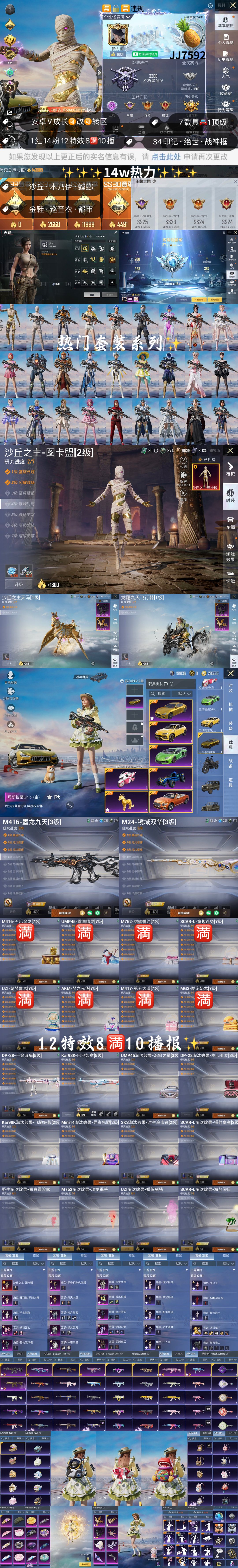 HPKG3231241和平精英账号详情图2 HPKG3231241和平精英账号详情图2