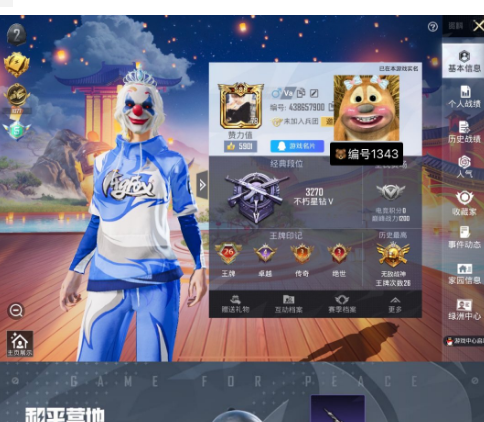 和平精英账号苹果QQ编号1343  苹果QIDVa 可二次 无锁 可转区 3级图卡盟 绝版Agfox战队服 冰雪 小丑 新101放客 猪猪侠 岚岚 千金淑猫 木乃伊 金鞋 马卡龙 粉熊背包 童趣头盔 满五爪m4
