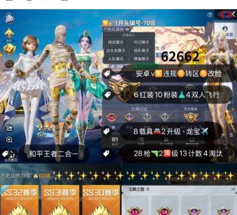 HPKG3233818和平精英账号详情图4 HPKG3233818和平精英账号详情图4