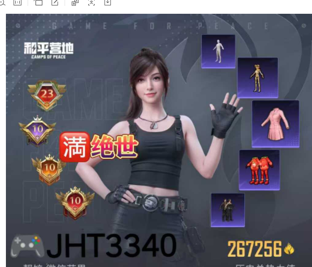 和平精英账号苹果微信满级红装 新老101满绝世  编号:JHT3340 果V   战神框 高印记 质量枪满级图卡盟 欧若拉 妮芮妲 云鸾 木乃伊 小丑 天网 赵灵儿 巧克力 冰雪 放客 小丑女 洛天依 严莉莉 
