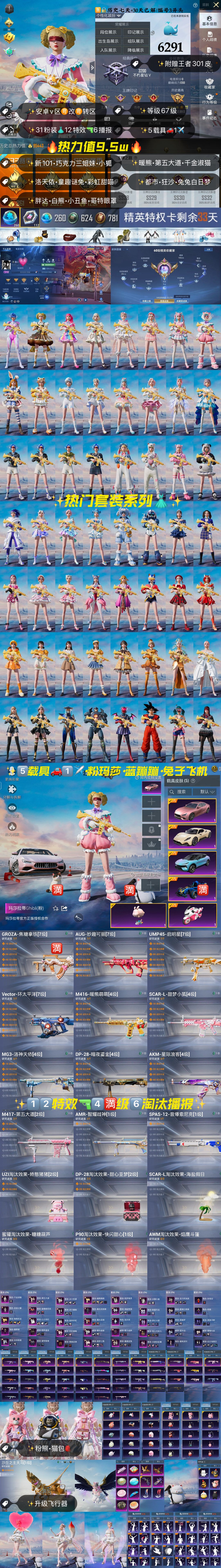 HPKG3237201和平精英账号详情图2 HPKG3237201和平精英账号详情图2