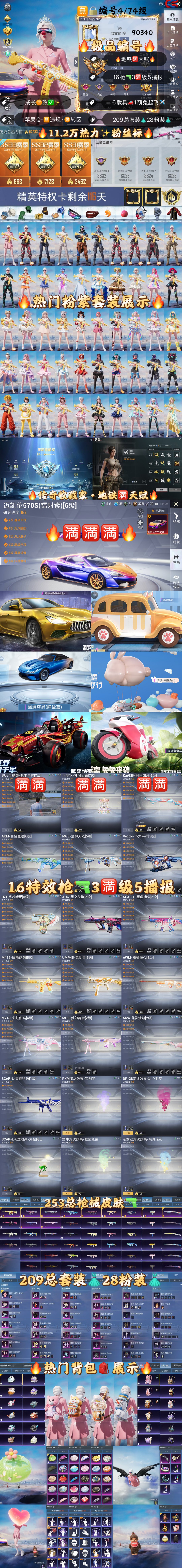 HPKG3246454和平精英账号详情图2 HPKG3246454和平精英账号详情图2