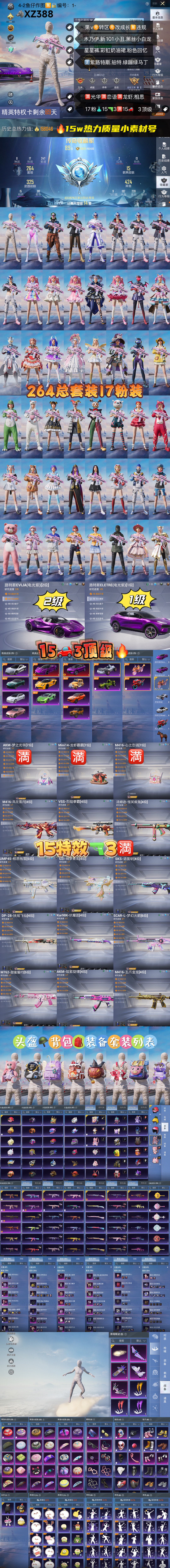 HPKG3250170和平精英账号详情图2 HPKG3250170和平精英账号详情图2