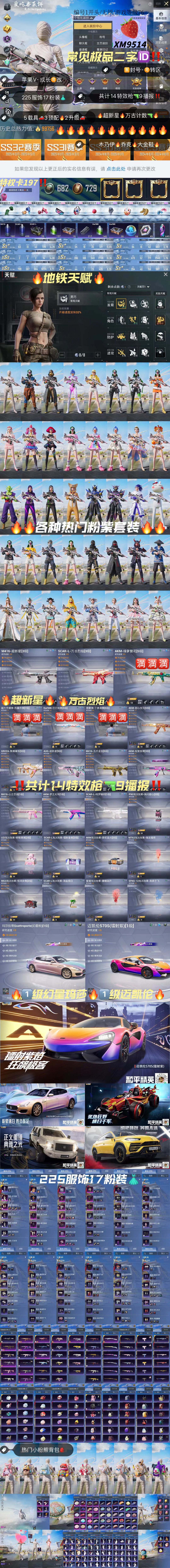 HPKG3251794和平精英账号详情图2 HPKG3251794和平精英账号详情图2