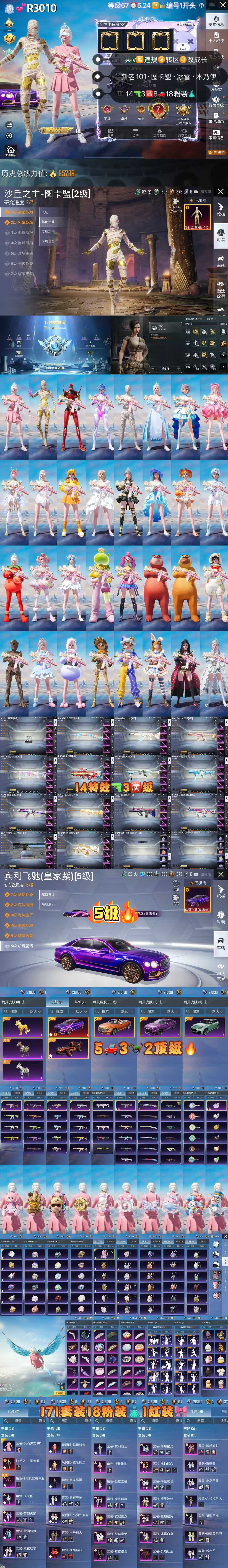 HPKG3254478和平精英账号详情图2 HPKG3254478和平精英账号详情图2