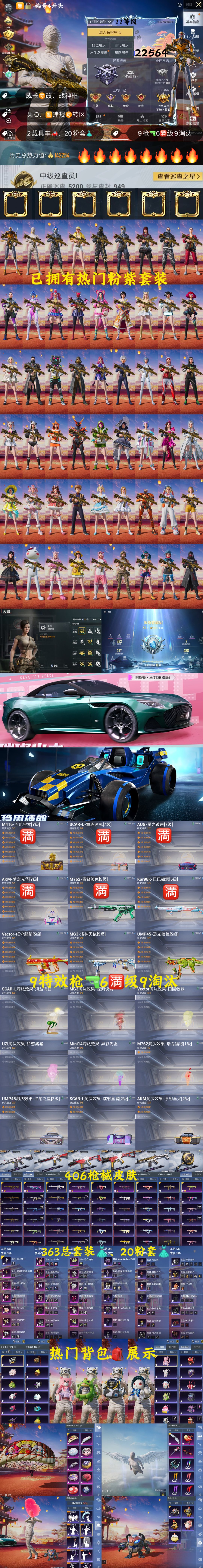 HPKG3254442和平精英账号详情图2 HPKG3254442和平精英账号详情图2