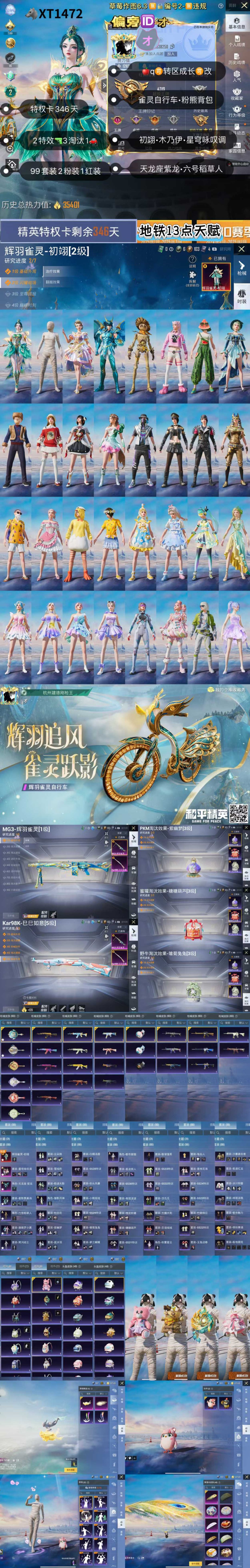 HPKG3254436和平精英账号详情图2 HPKG3254436和平精英账号详情图2