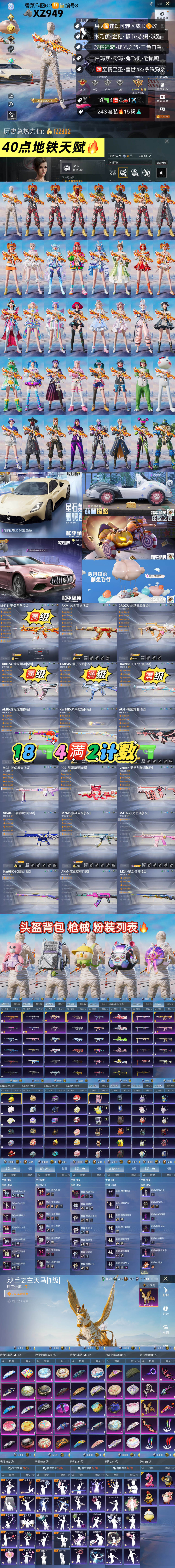 HPKG3254511和平精英账号详情图2 HPKG3254511和平精英账号详情图2