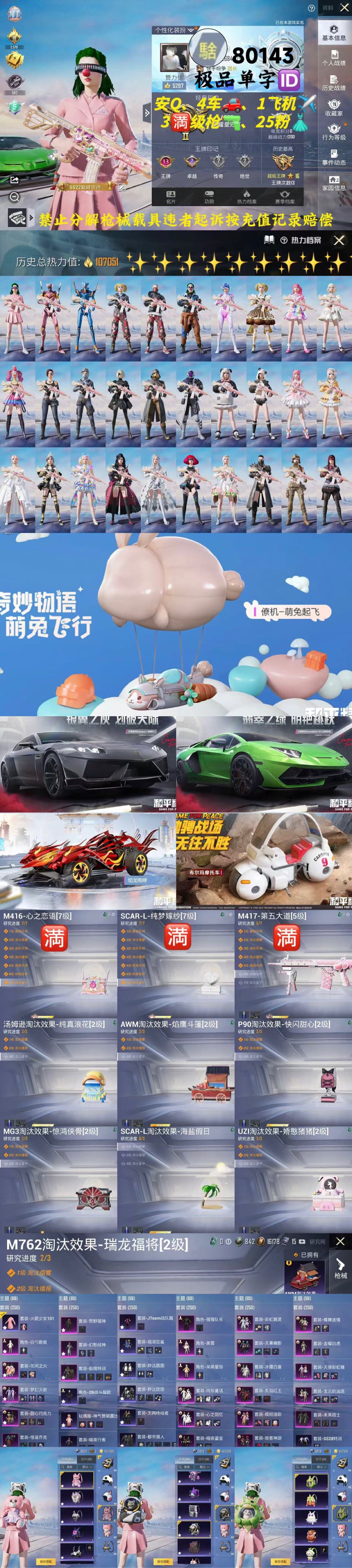HPKG3255476和平精英账号详情图2 HPKG3255476和平精英账号详情图2