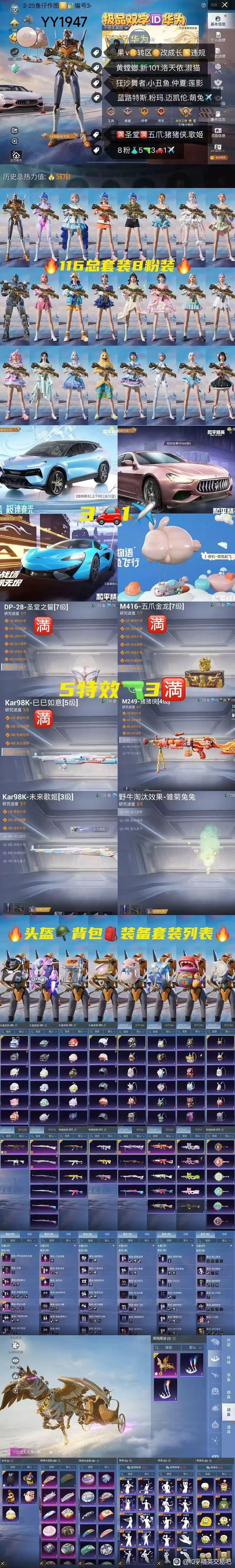HPKG3255459和平精英账号详情图2 HPKG3255459和平精英账号详情图2