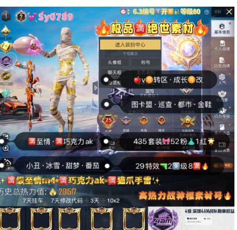 和平精英账号苹果微信【sy0789】 超级性价比  苹果v可转区成长可改无锁 图卡盟 冰雪 巡查 小丑 赤蝎 金鞋 巧克力 木乃伊 赵灵儿 番茄 樱桃泡泡 千金淑猫 小丑女 暖熊 甜梦 童趣 猪脸 放客 毛衣 