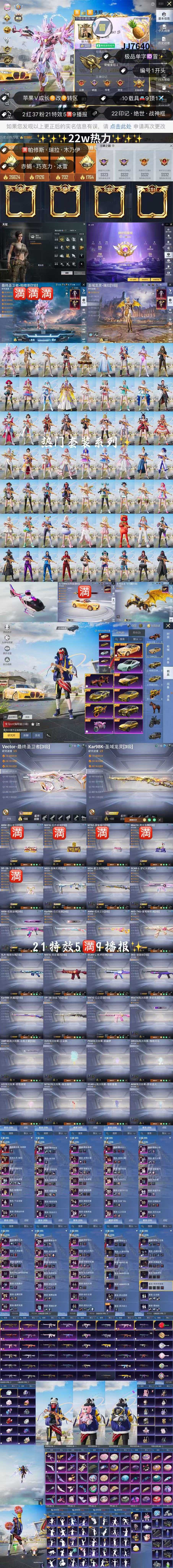 HPKG3255588和平精英账号详情图2 HPKG3255588和平精英账号详情图2