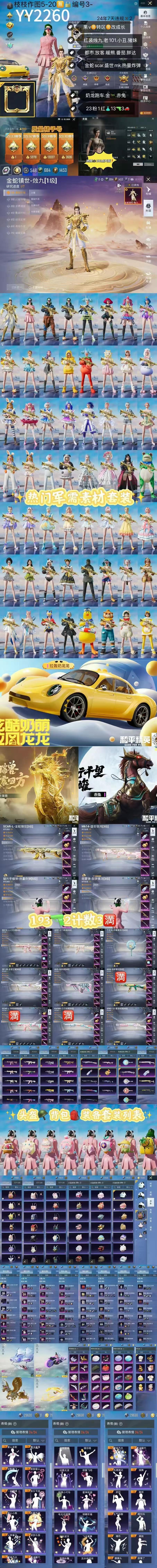 HPKG3257022和平精英账号详情图2 HPKG3257022和平精英账号详情图2