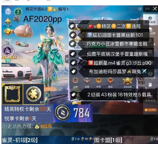 和平精英账号苹果微信【B1000】 ‼苹果v可改成长 新101 巧克力 洛天依 巡查服 红螳螂 冰雪 小丑 金鞋 都市 满级路特斯 红蹦 金玛 粉✈ 星梦 14车2✈1马1船 时空斯噶 星梦aug 金蛇斯噶 惊