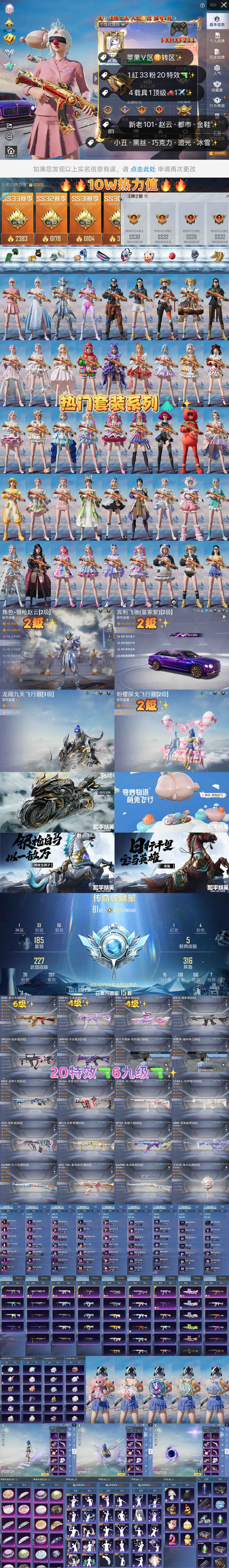 HPKG3257017和平精英账号详情图2 HPKG3257017和平精英账号详情图2