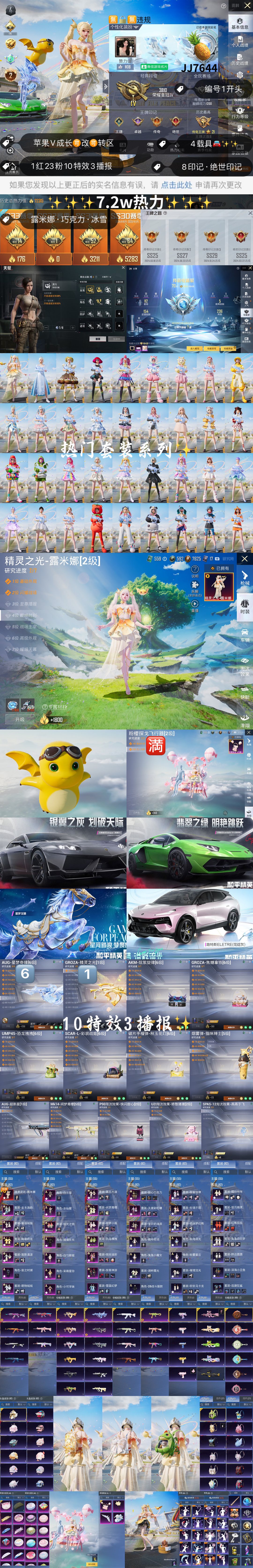 HPKG3257396和平精英账号详情图2