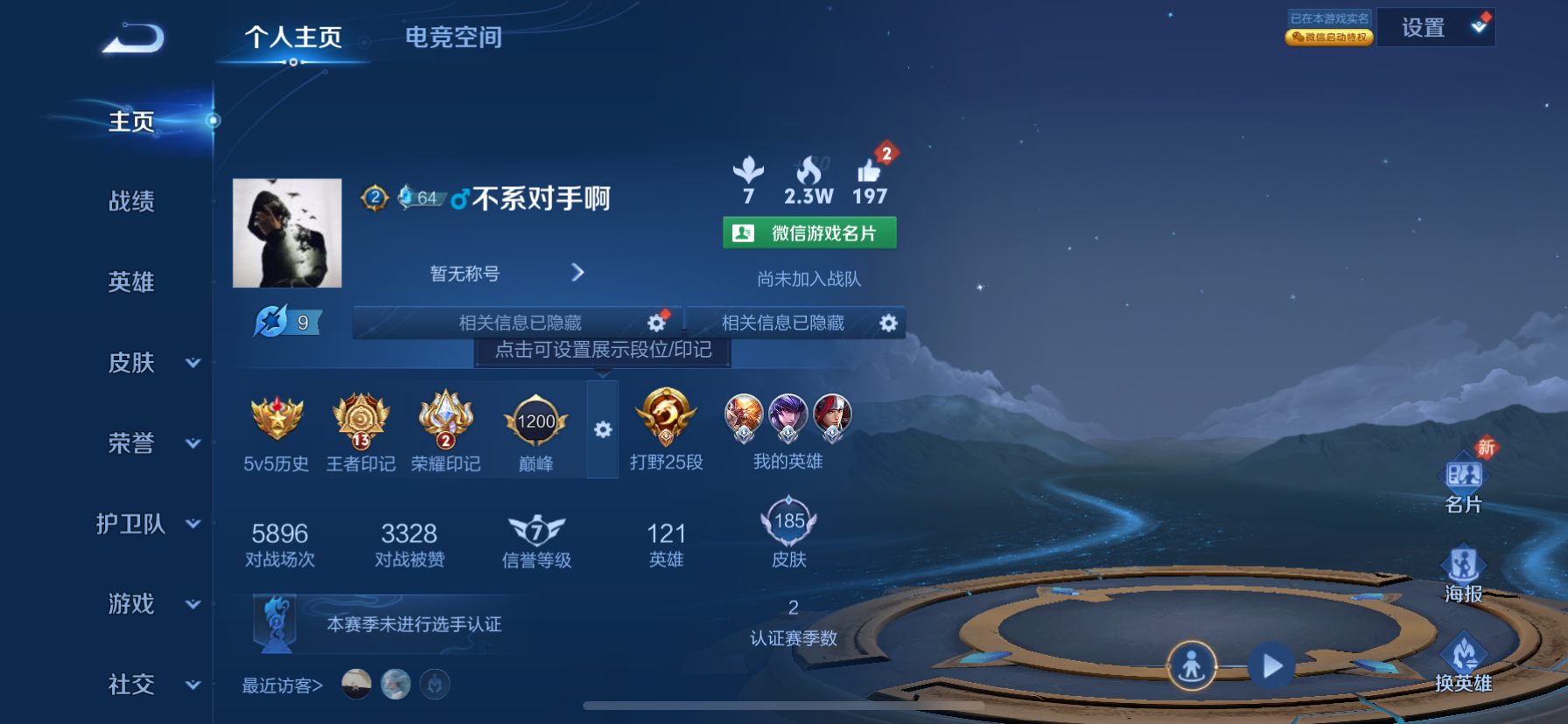 WZKG3187957王者荣耀账号详情图2